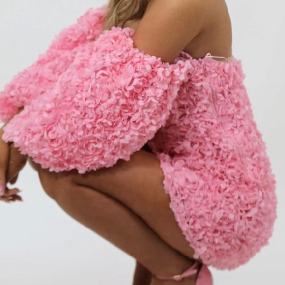 Impressions Expect First Class Pink Mini Dress Valentines Date - Picture 2 of 3